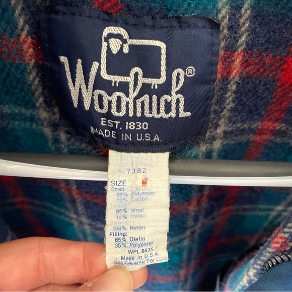 Vintage Woolrich Wool-Lined Chore Coat - Picture 2 of 7